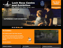 Tablet Screenshot of lochness.com